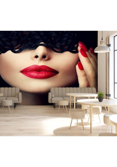 Güzellik Salonu İçin Duvar Kağıdı (397459498)