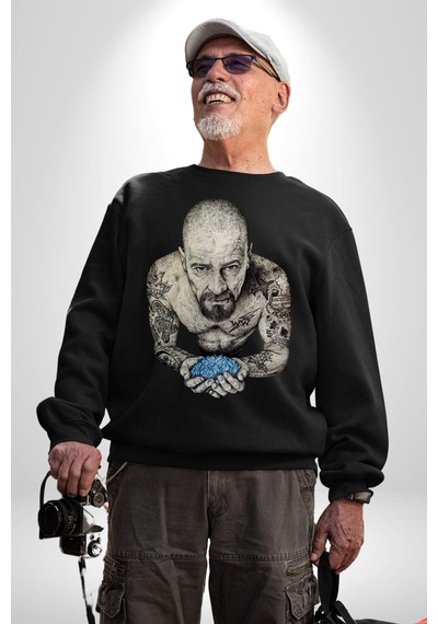 Breaking Bad Kadın Erkek Siyah Sweatshirt Siyah