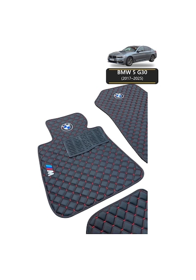 Oto Deri Paspas Seti Bmw 5 G30 2017 2025 Uyumlu Sport Kaymaz & Şık Tasarım