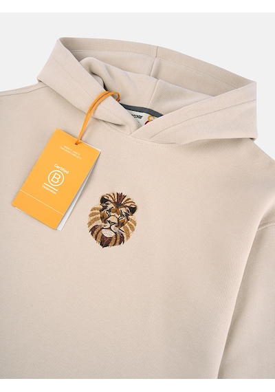 Gsstore X Reflect Studio Aslan Çocuk Hoodie C242400 Ekru