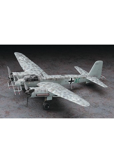 Hasegawa E32 1562 1/72 Ölçek, Junkers Ju88g-6 Gece Avcısı , Savaş Uçağı Plastik Model Kiti-48874