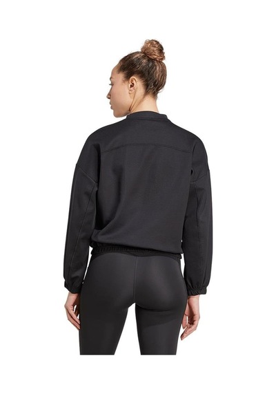 Adidas Kadın Siyah Sweatshirt Motıon Es Cover Jm4488 Siyah
