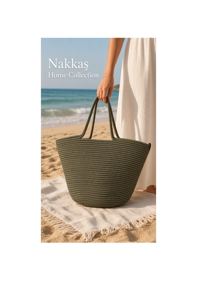 Nakkaş Home Collection Jüt Çanta Kadın Hasır Çanta, Plaj Çantası, Omuz Ve Günlük Kullanım Çantası-haki-45x30 Cm Haki Yeşil Nakkaş Home Collection Jüt Çanta Kadın Hasır Çanta, Plaj Çantası, Omuz Ve Günlük Kullanım Çantası-haki-45x30 Cm Haki Yeşil