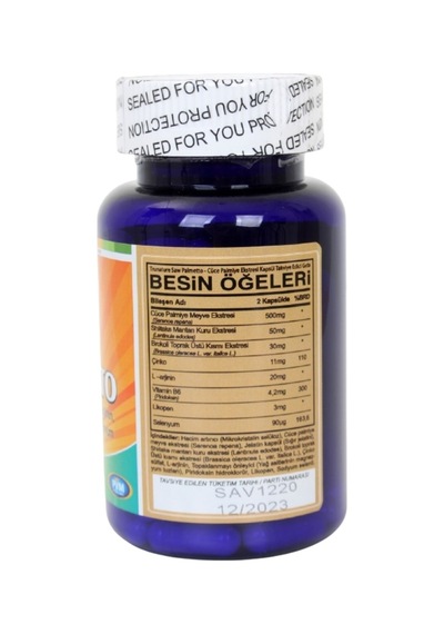 Trunature Saw Palmetto Complex 450 MG 100 Kapsül 3 Kutu