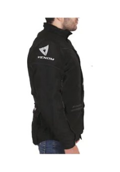 Venom Touring Pro Siyah Erkek Motosiklet Montu