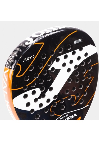 Joma Valkiria Flex Padel Raketi Siyah - Turuncu