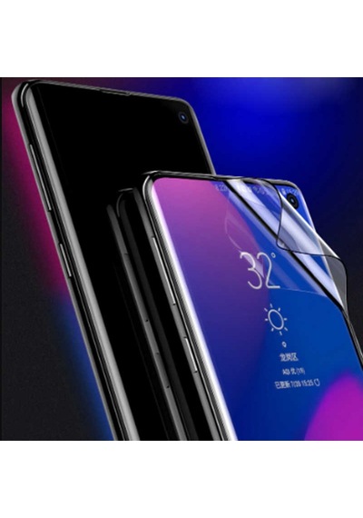 Samsung Uyumlu Galaxy S10 Nano Pet Full Ekran Koruyucu Siyah