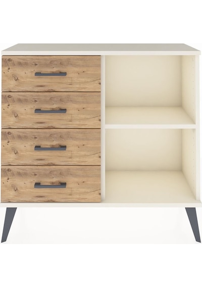 Arges Şifonyer Tek Raflı 4 Çekmeceli 88x30x80 Aytaşı-aytaşı/çam Aytaşı/çam Arges Şifonyer Tek Raflı 4 Çekmeceli 88x30x80 Aytaşı-aytaşı/çam Aytaşı/çam