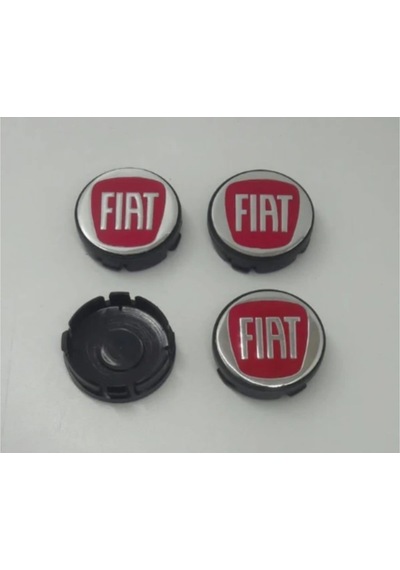 Fiat Kırmızı 56/52 52Mm Iç Yuva Jant Göbeği 4Lü Set