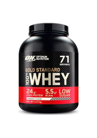 On Optimum Nutrition 100% Whey Gold Standard Kurabiye Ve Krema Aromalı 2.27kg 71 Servis Ahududu