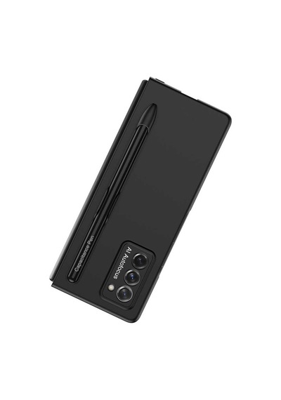 Galaxy Z Fold 2 Kılıf Zore Espen Kalem Bölmeli Kılıf