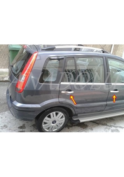 Ford Fusion Krom Kapı Kolu 4 Kapı 2002 Üzeri Paslanmaz Çelik N11.6070
