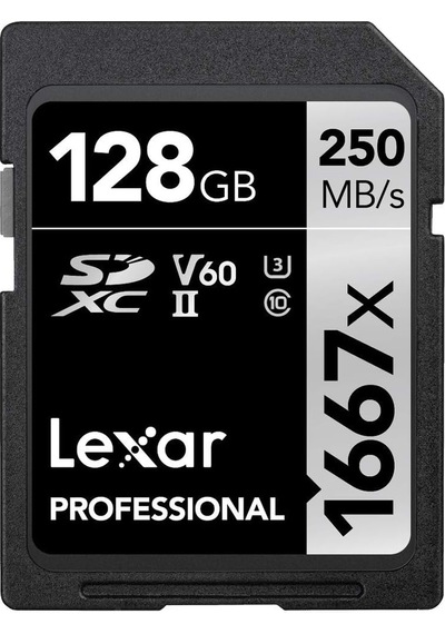 Lexar Professional 128 Gb 1667x Sdxc Hafıza Kartı 250mb/s-90mb/s
