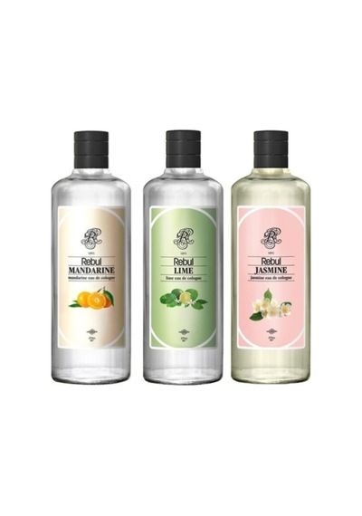 Rebul Kolonya 3'Lü Set Lime-Jasmine-Mandarine 270 Ml Rebul Set 3 Lü