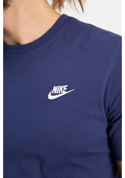 Nike M Nsw Club Erkek Lacivert Tişört Ar4997-410 Lacivert