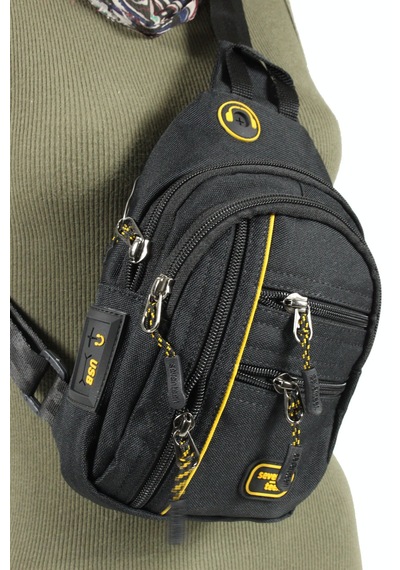 Seventeen 4924 Body Bag Omuz Çantası Polyester Sarı-sari