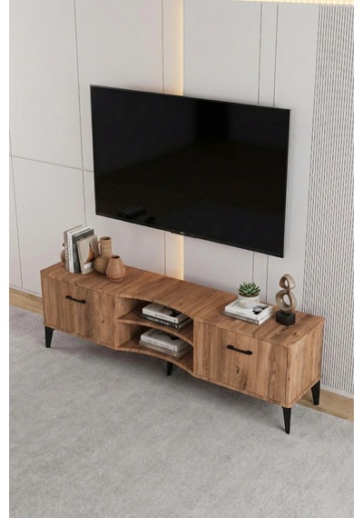 Vera Tv Sehpası Suntalam Kahverengi 160x35 Cm Çok Renkli