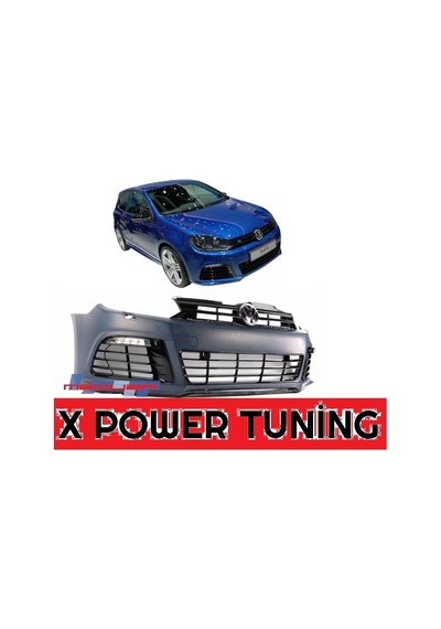Vw Golf 6 2009.mk6 Abs Plastik Boyasız R20 Ön Tampon