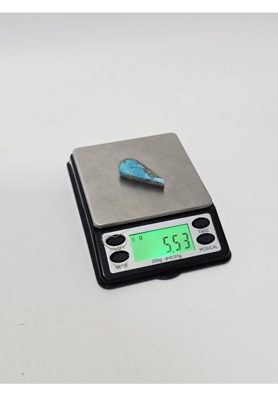 Doğal İran Nişabur Firuze Turkuaz Taşı 27,6 Karat - 5,5 Gram T014