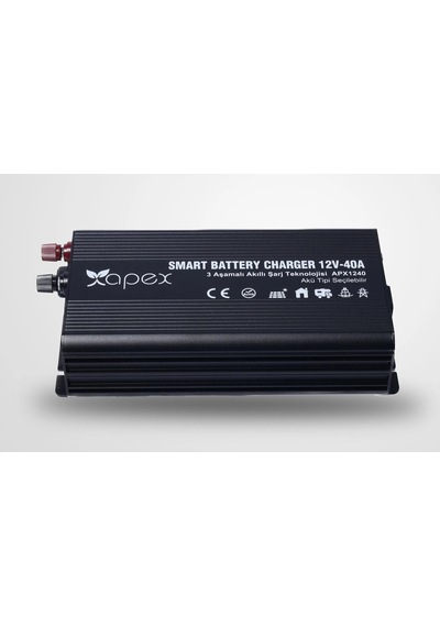 Apex Apx 12 Volt 40 Amper Akü Şarj Cihazı