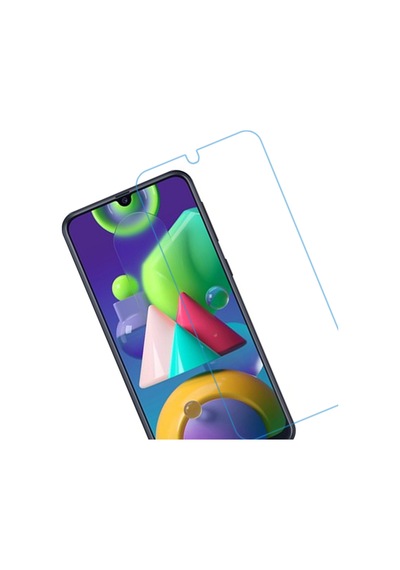 Samsung Uyumlu Galaxy M21 Kırılmaz Ekran Koruyucu Temperli Cam