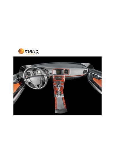 Meriç® Volvo S60 Ön Torpido Kaplama 12 Parça 2012-2016 (530157967)