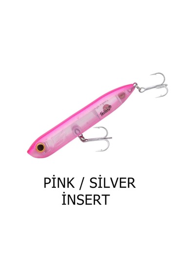 Heddon Chug N Spook Su Üstü Suni Yem Pink / Silver Insert