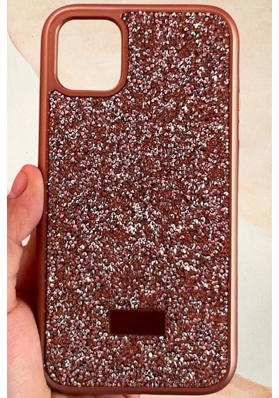 İphone 11 Yıldız Tozu Premium Çöl Rengi Silikon Kılıf Bej