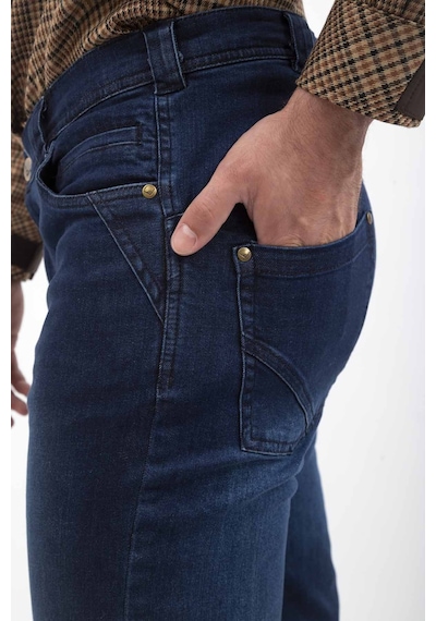Vav Wear Outdoor Günlük Taktik Denim Erkek Pantolon Jeantac11 Lacivert