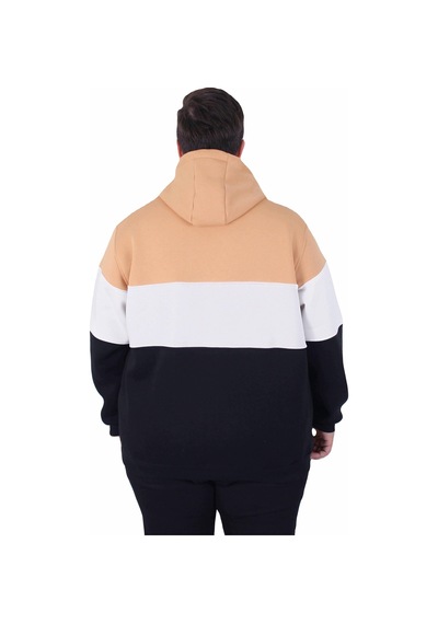 Moc Grande Mocgrande Büyük Beden Kapüşonlu 3ip Sweat Mg 25725 Taba Taba Moc Grande Mocgrande Büyük Beden Kapüşonlu 3ip Sweat Mg 25725 Taba Taba
