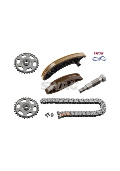 Mercedes C220 W204 Eksantrik Zincir Takimi 2009-2013 Swag 33108470