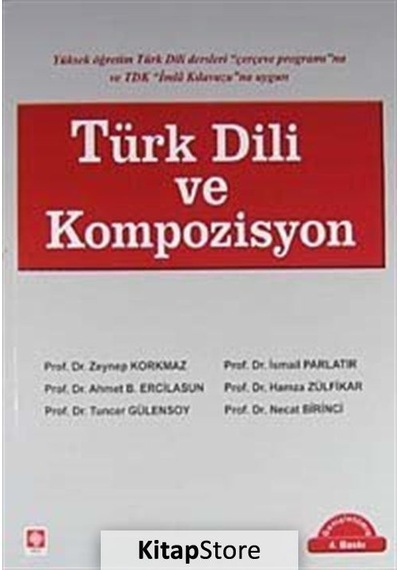 Türk Dili ve Kompozisyon- Ekin Basım Yayın