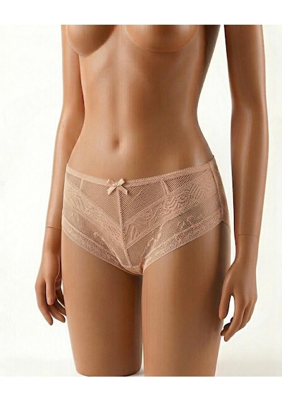 Papatya Kadın İz Yapmayan Süper İnce Bikini Külot 3878 Bej