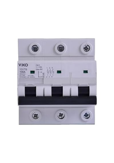10vtb-3c100 Otomatik Sigorta 10ka C Tipi 3 Kutup100a