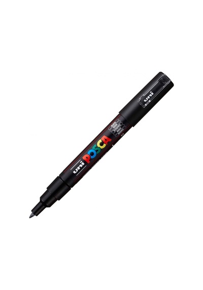Unıball Posca 0.7 Mm Markör Kalem Siyah Çok Renkli