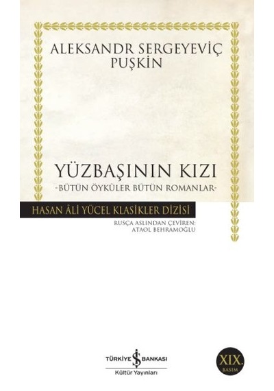 Yüzbaşının Kızı - Hasan Ali Yücel Klasikleri - Ybve-657463