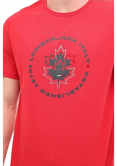 Lumberjack 6m Ml Renato 11ıtl 1030 6fx Erkek T-shirt 102054864 Kırmızı