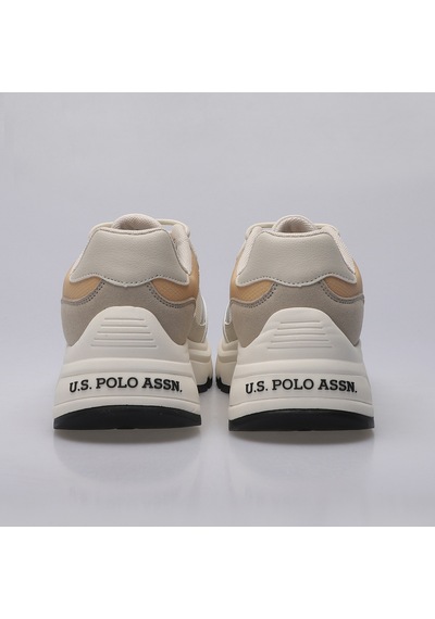 U.S. Polo Assn. 4S VIAVAI 4PR Kadın  Bej Sneaker
