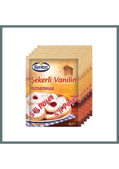 Bezos Kenton Şeker Vanilin 5 Li 5 Adet Ventra