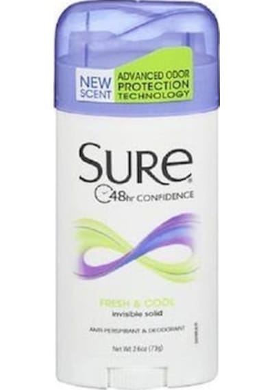 Sure Fresh&Cool Original Solid Antiperspirant Kadın Deodorant 73 G