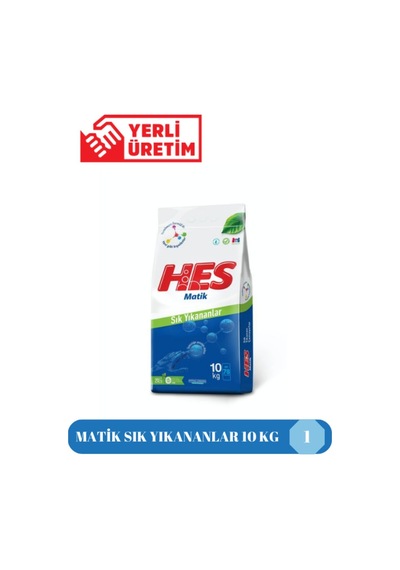 Hes Matik Sık Yikananlar 10 KG