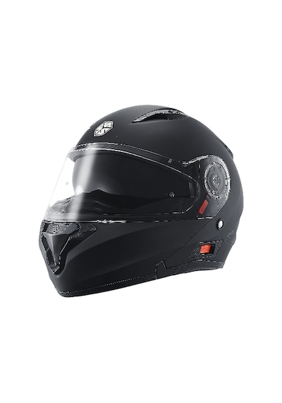 Ff868 Night Motosiklet Kaskı Güneş Vizörlü Çene Açılır Motorcu Kask Siyah