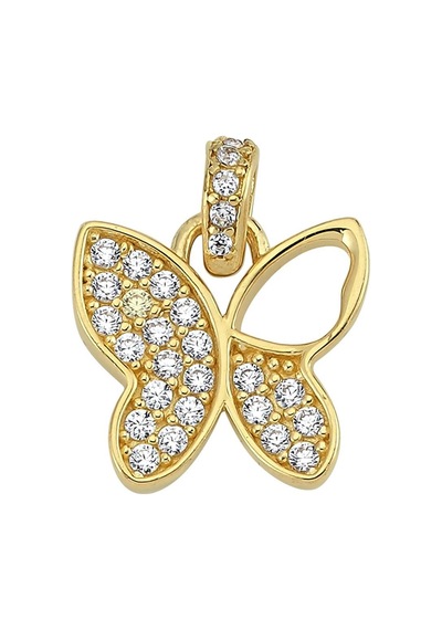 Goldkupe 14 Ayar Altın Kelebek Kolye Ucu 1,27 Gr-3307