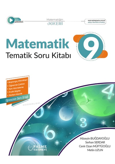 Palme 9.sınıf Joker Matematik Tematik Soru Kitabı