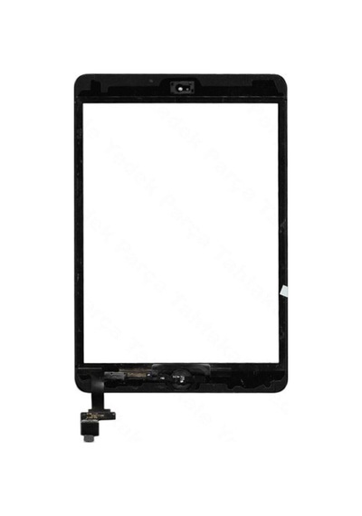 Apple iPad Mini A1454-a1455 Uyumlu Butonlu Dokunmatik Siyah