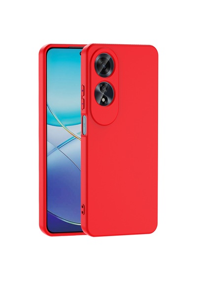 Oppo A60 Kılıf Yumuşak Silikon Kamera Korumalı Lansman Pazarplus Lacivert