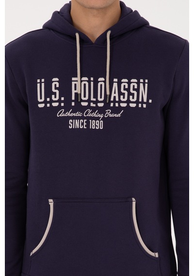 U.s. Polo Assn. Erkek Mürdüm Sweatshirt 50315527-vr074 Murdum
