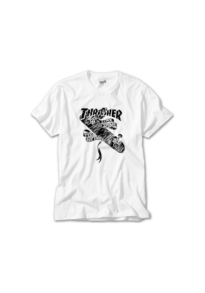 Thrasher Love Affair Beyaz Tişört Beyaz
