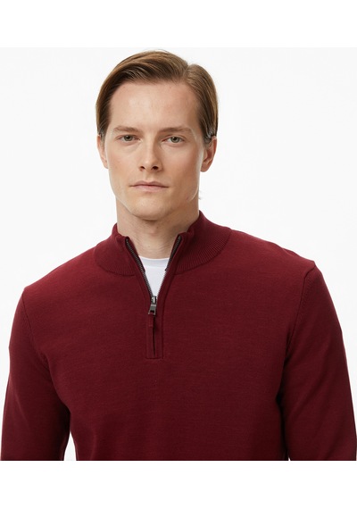 Nautica Erkek Bordo Classic Fit Kazakdüzs57104t