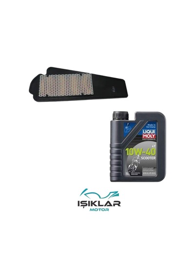 Sym Orbit 50 Liqui Moly Yağ Ve Hava Filtre Bakım Seti Bs0029